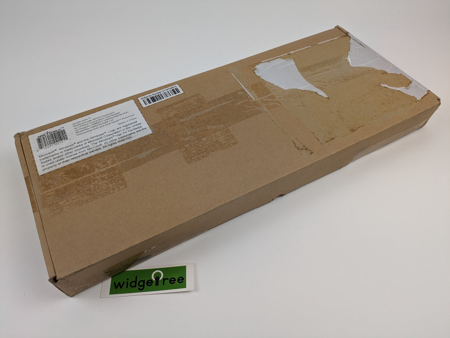 Seal Shield Silver Seal Tap & Go USB Keyboard - SSKSV207RC125 /  Used