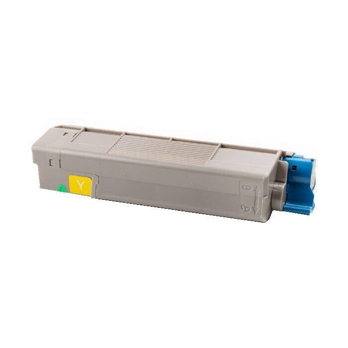 OKI Type C8 Original Yellow Laser Toner Cartridge - 43324474 /  New