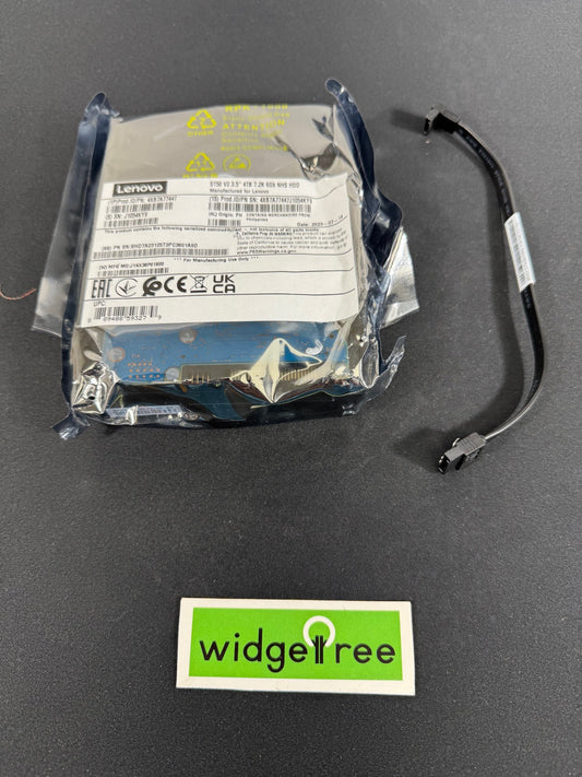 Lenovo ST50 V2 4TB 3.5in 7.2Krpm SATA HDD - 4XB7A77447 /  New