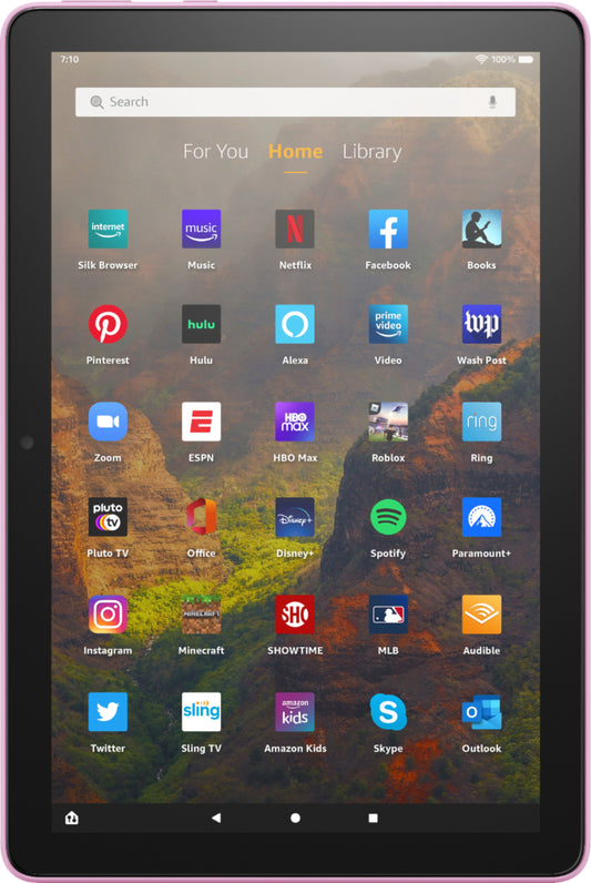 Amazon Fire HD 8 (10th) 8" 64GB Lavender Tablet - K72LL4 Used