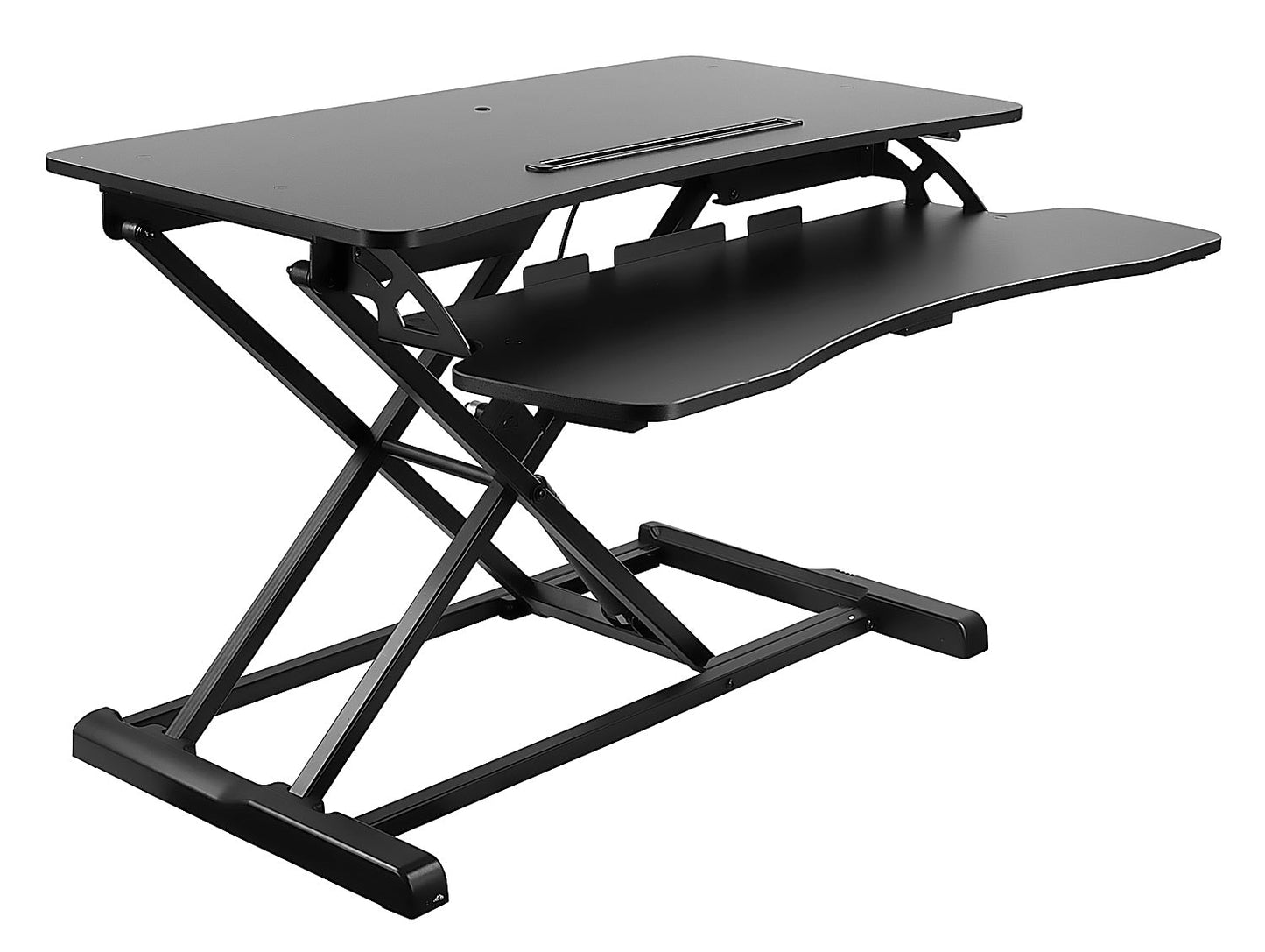 Mount-It! Adjustable Standing Desk w/ Keyboard Tray - MI-7953