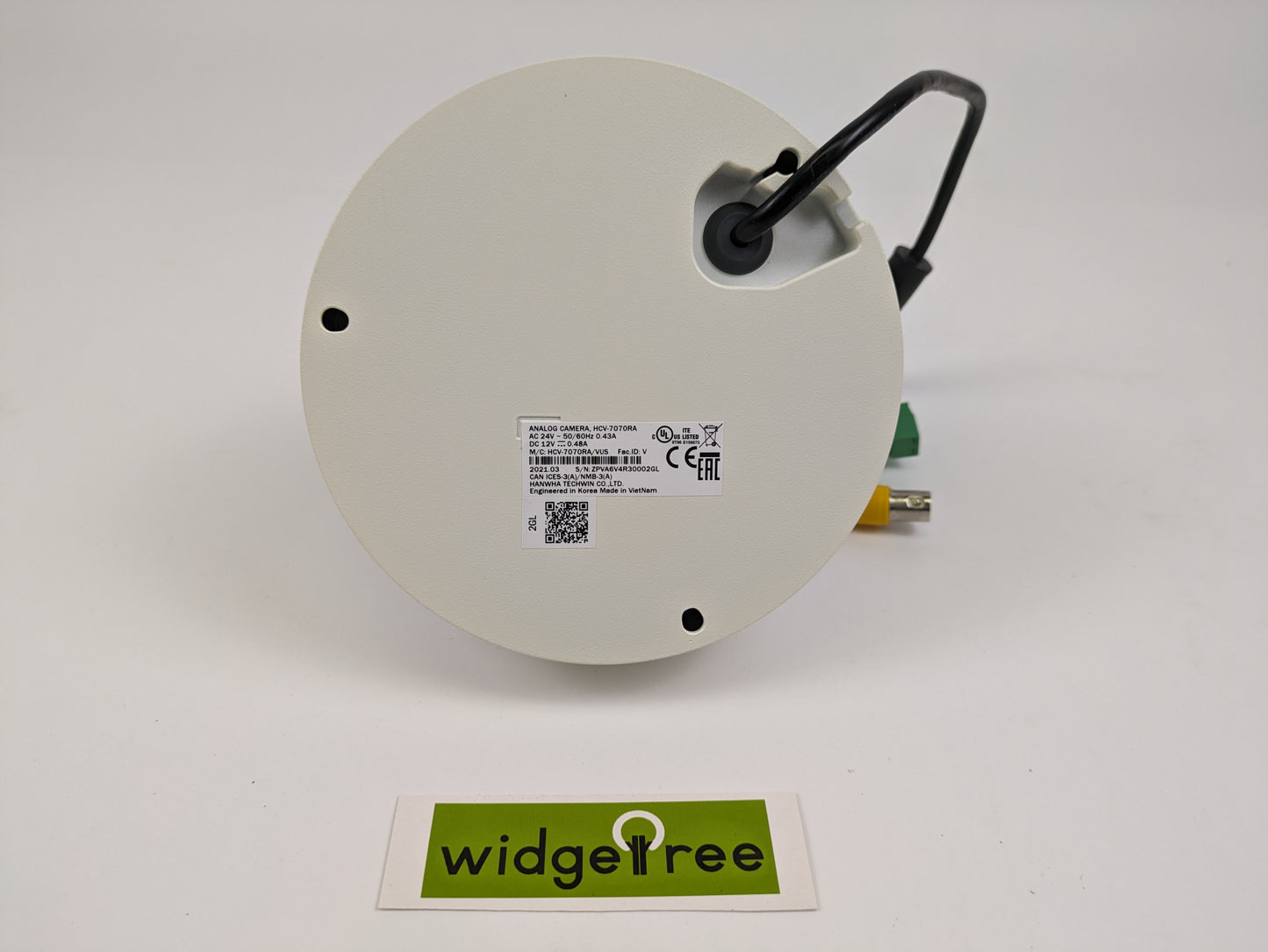 WiseNet HD+ Analog Vandal IR Dome Camera - HCV-7070RA Used
