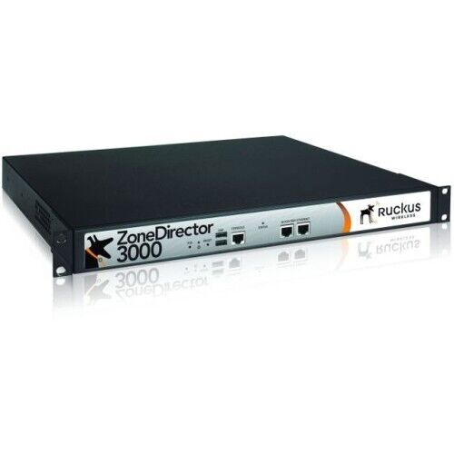Ruckus ZoneDirector 3000 2-Port Wireless Controller - 901-3025-UN00 /  Used
