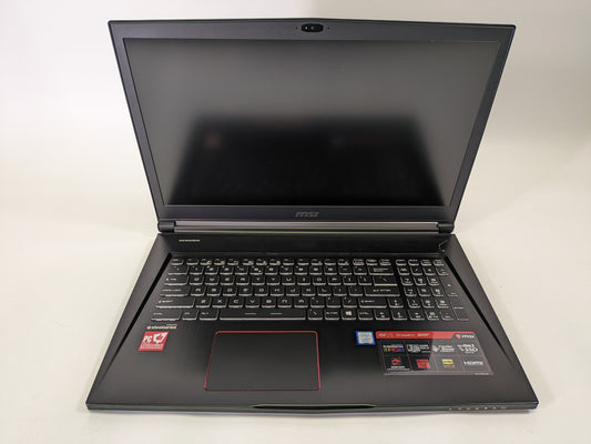 MSI GS73 Stealth 17.3" i7 16GB 256GB+2TB SSHD Laptop - GS73 Stealth 8RF-014US Reconditioned