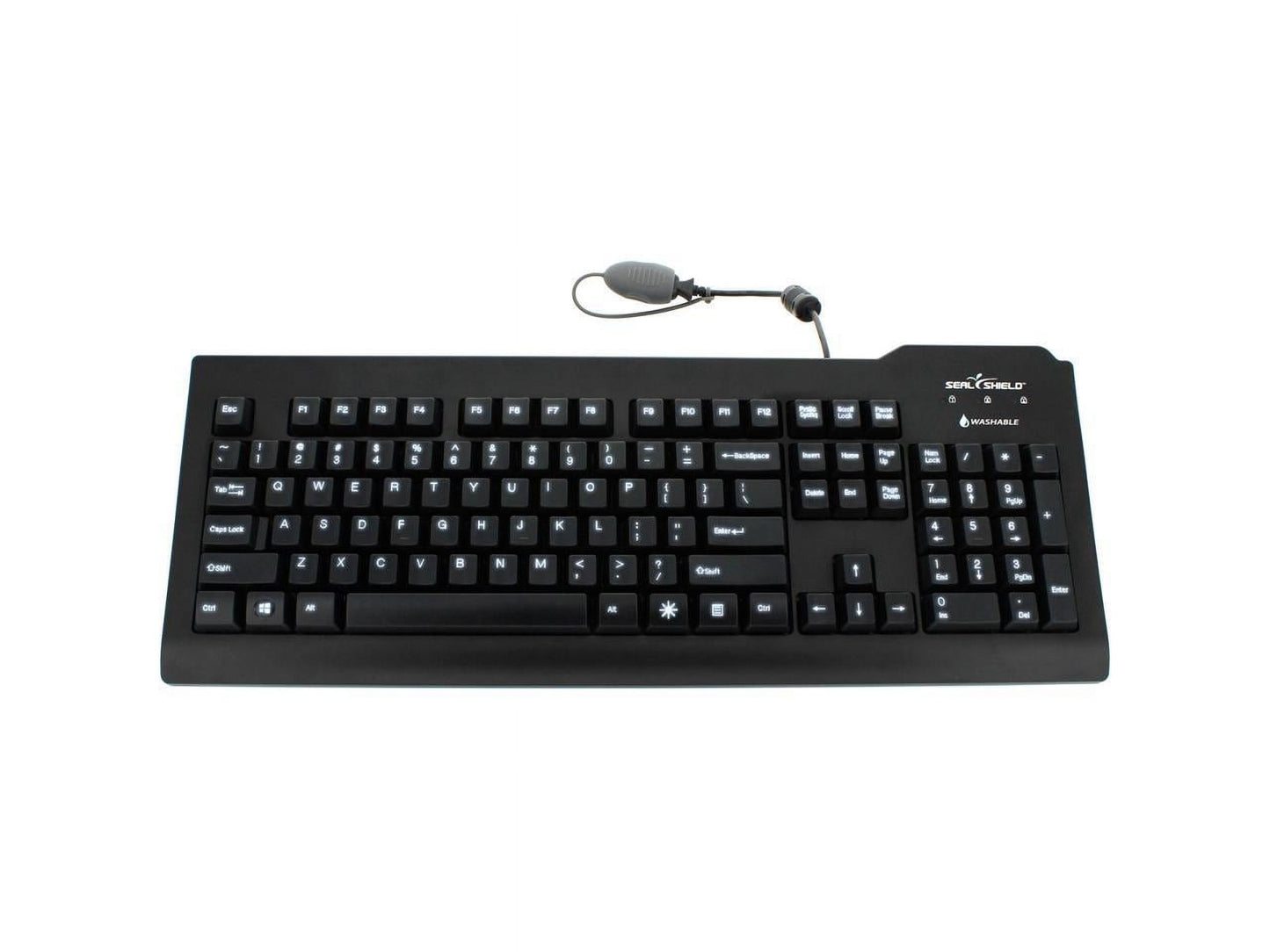 Seal Shield Medical Grade Backlit Keyboard - SSKSV207G r4 /  Used