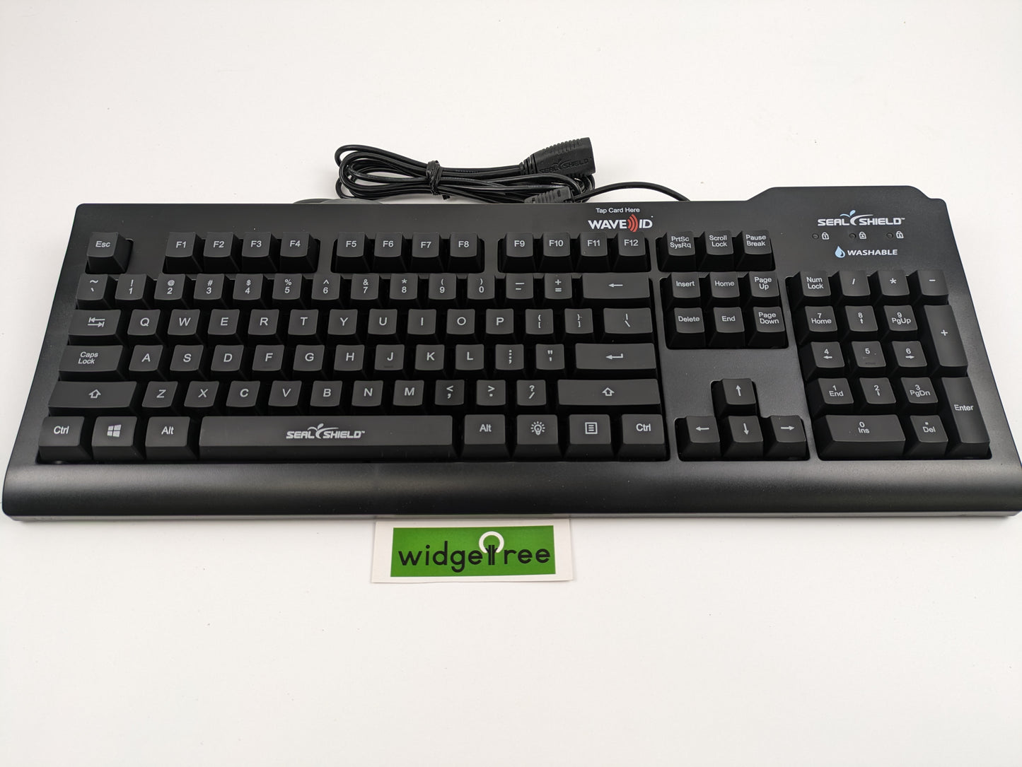 Seal Shield Silver Seal Tap & Go USB Keyboard - SSKSV207RC125 /  Used