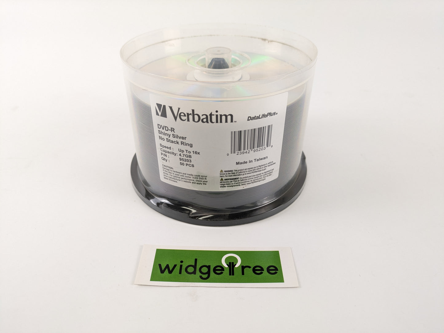 Verbatim DataLifePlus DVD-R 4.7GB 16X Blank DVDs 50pk - 95203 New
