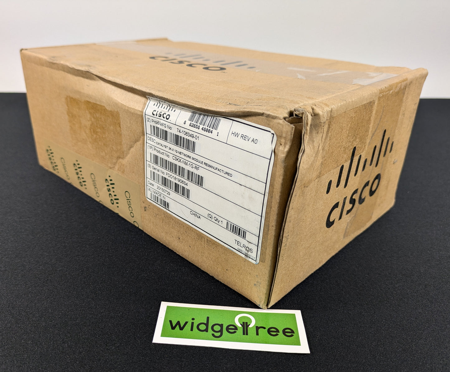 Cisco Catalyst 3560X 4-Port Gigabit Network Module - C3KX-NM-1G-RF /  New