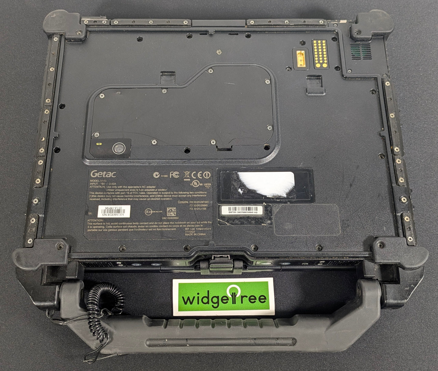 Getac V110 G3 11.6" i5 6th 8GB 256GB SSD Rugged Tablet/Laptop - VE21TQKABHXX /  Reconditioned