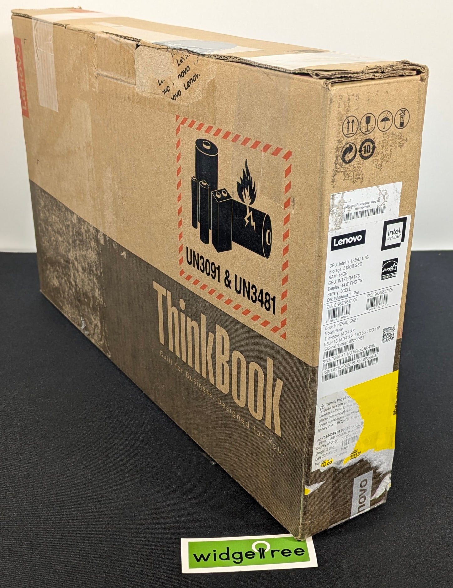 Lenovo ThinkBook14 G4 14" i7-1255U 16GB 512GB SSD Laptop - 21DH000VUS /  Reconditioned