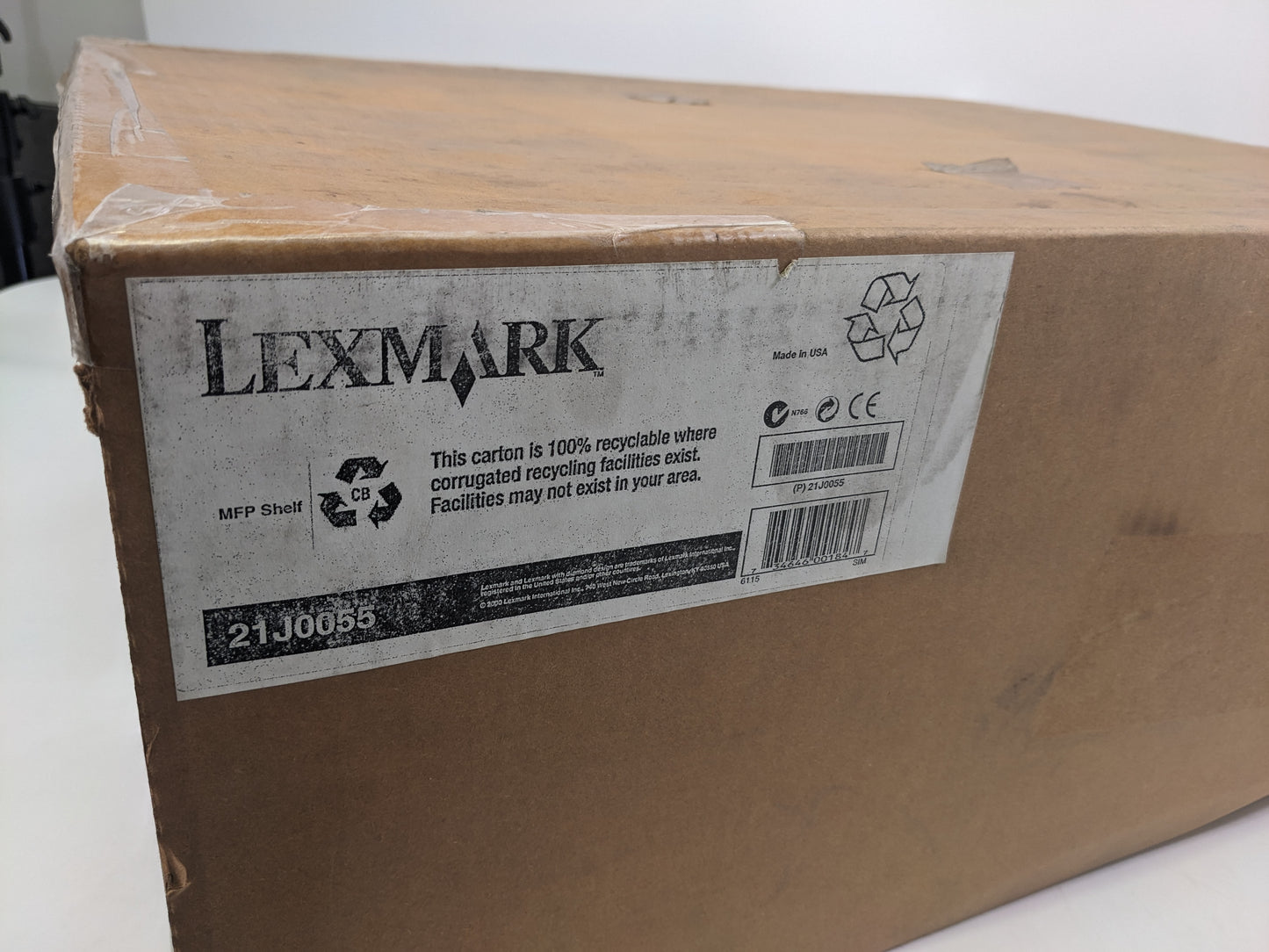 Lexmark Furniture C772 Scanner Shelf - 21J0055 /  New