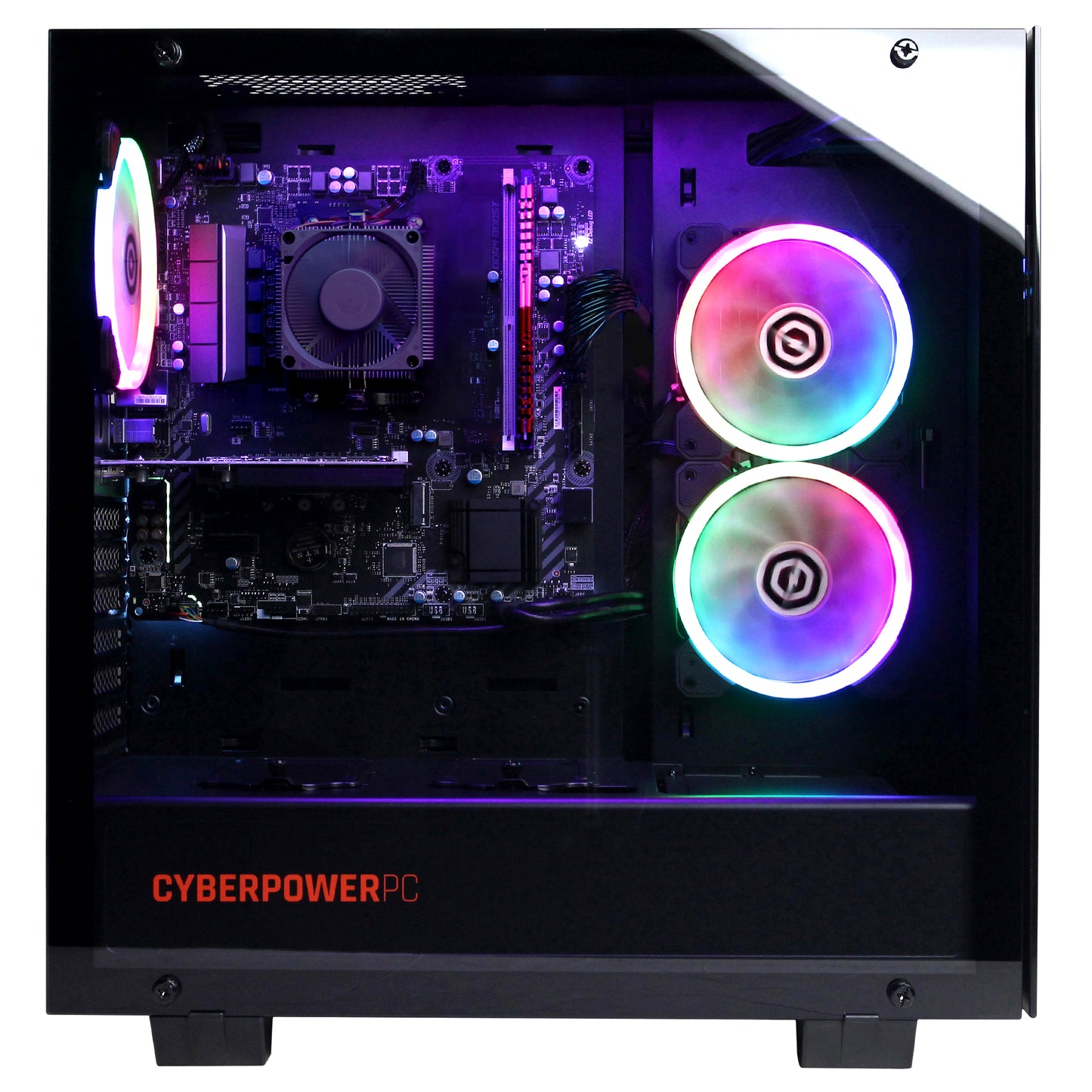 CyberPowerPC AMD Ryzen 8GB 120GB+1TB SSHD Gaming PC - GMA600 Used