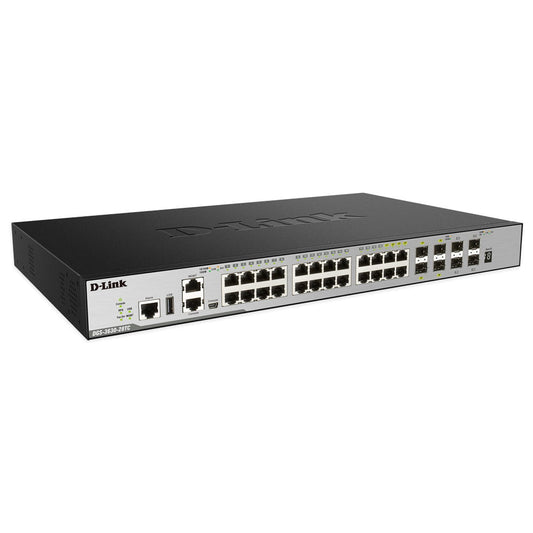 D-Link L3 28x Gigabit SFP Ethernet Switch - DGS-3630-28TC Used