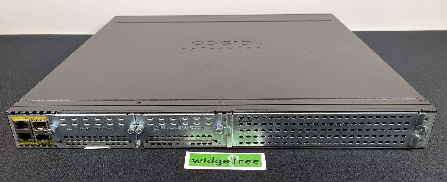 Cisco Integrated Services Gigabit Router - ISR4331/K9 V05 /  Reconditioned