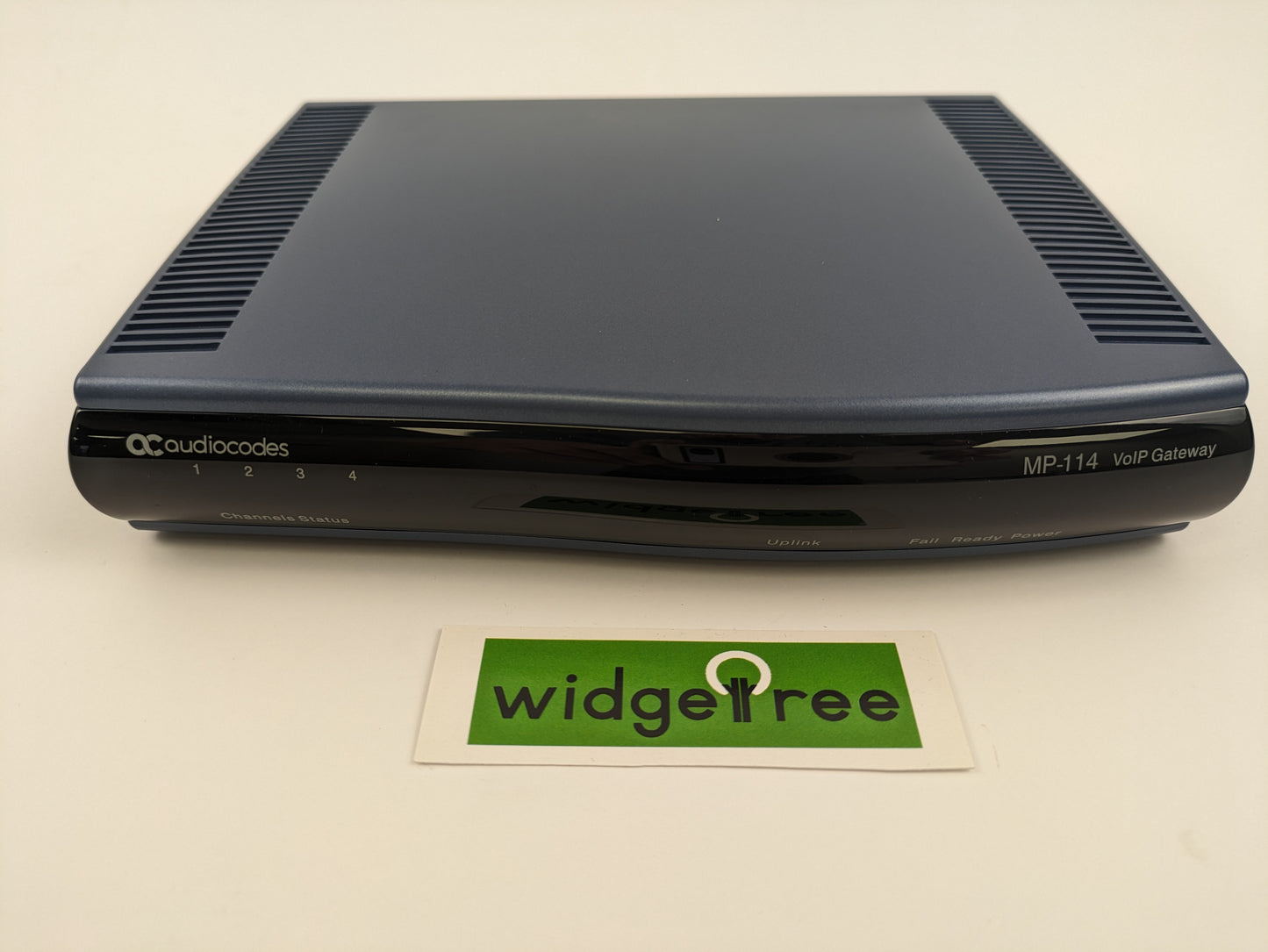 AudioCodes MediaPack 114 FXO Analog VoIP Gateway Device - MP114/4O/SIP/CER /  Used