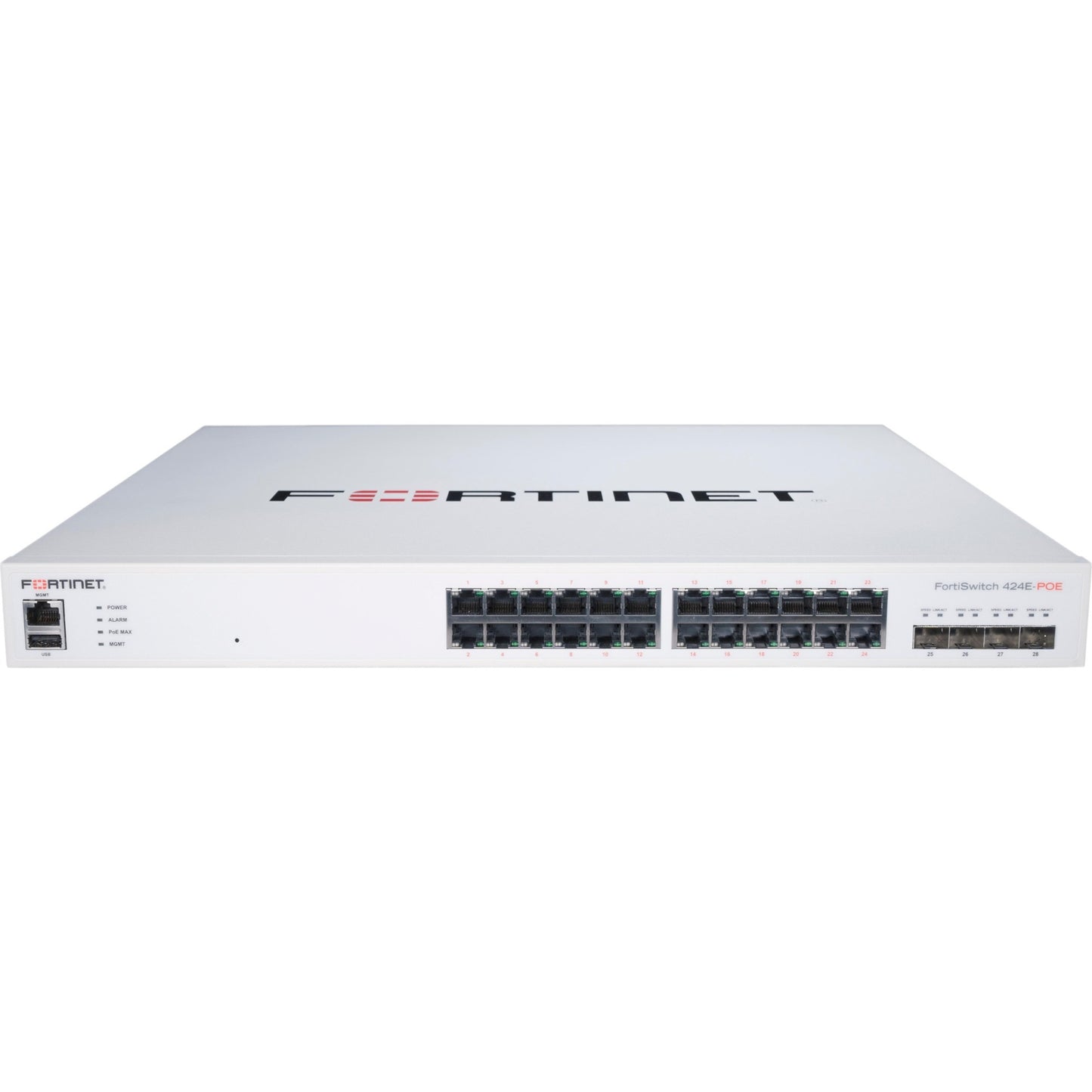 Fortinet FortiSwitch Layer 2/3 24xGE Port Ethernet Switch - FS-424E-POE