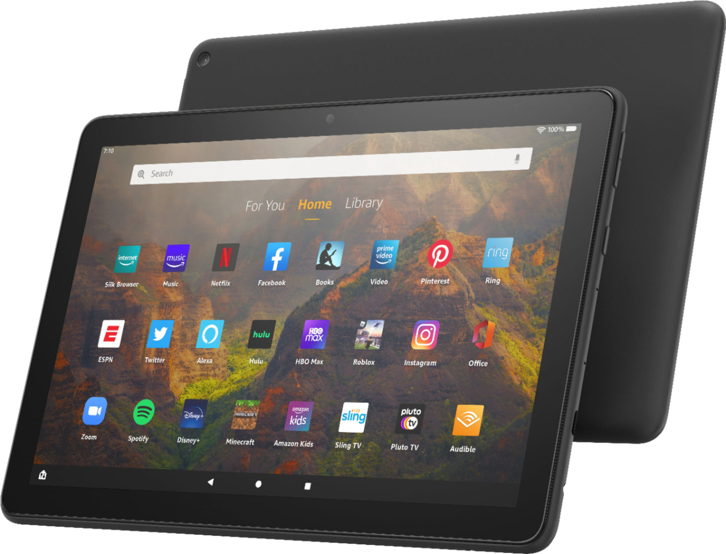 Amazon Fire HD 10 (9th) 10.1" 32GB Black Tablet - M2V3R5 Used