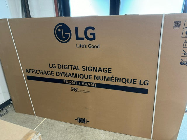 LG 98" Signage Monitor Videowall 4K LED - 98UM5J-B New