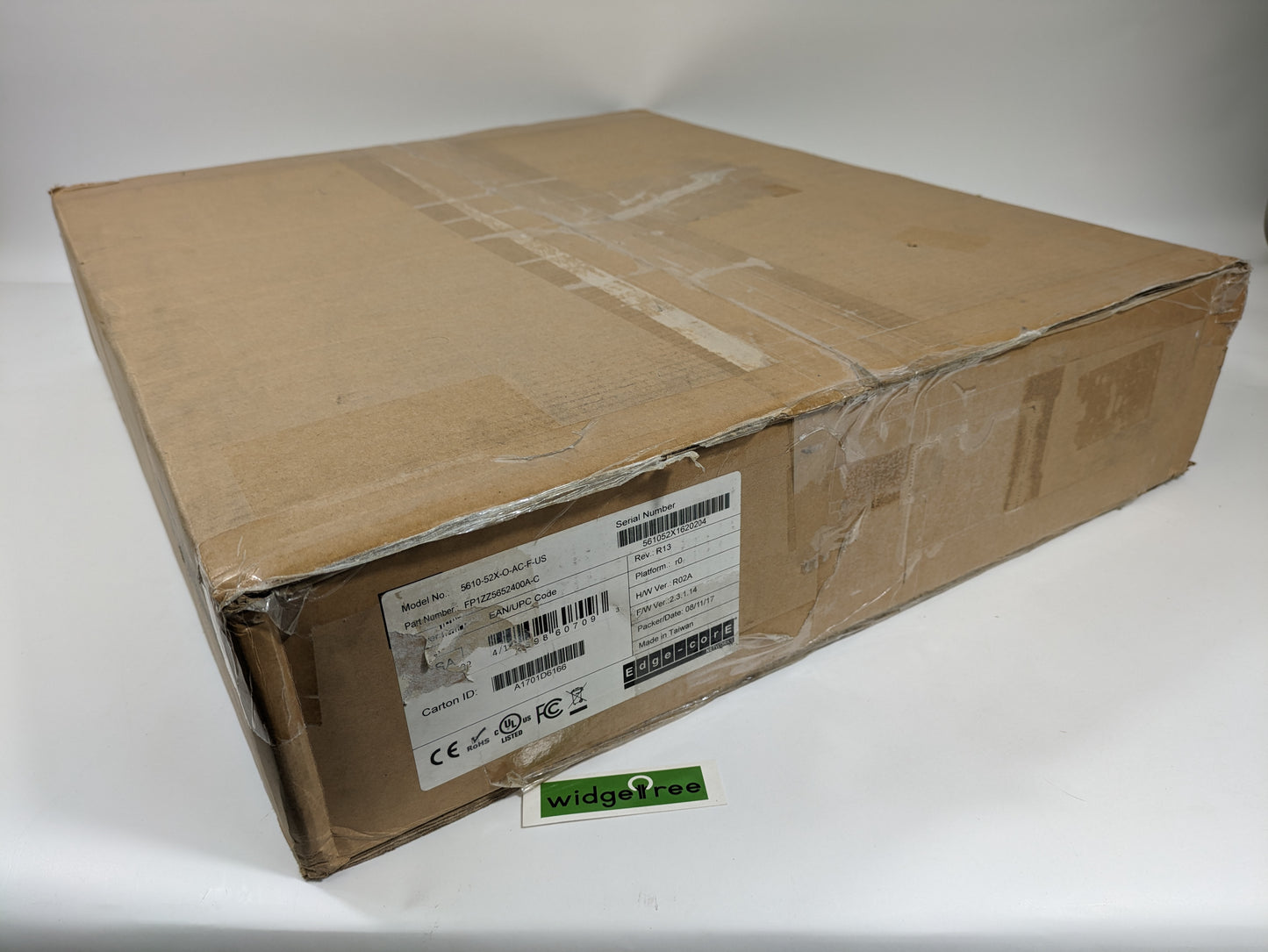 Edgecore 48x Managed Gigabit PoE Ethernet Switch - 5610-52X-O-AC-F-US /  Used