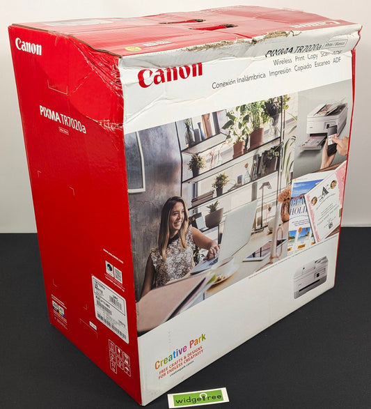 Canon Pixma TR7020a Wireless All-In-One Inkjet Color Printer - 4460C072 /  New
