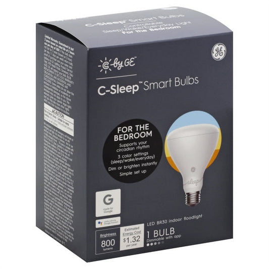 C by GE - BR30 Bluetooth Smart LED Floodlight Bulb - 9309631 /  New