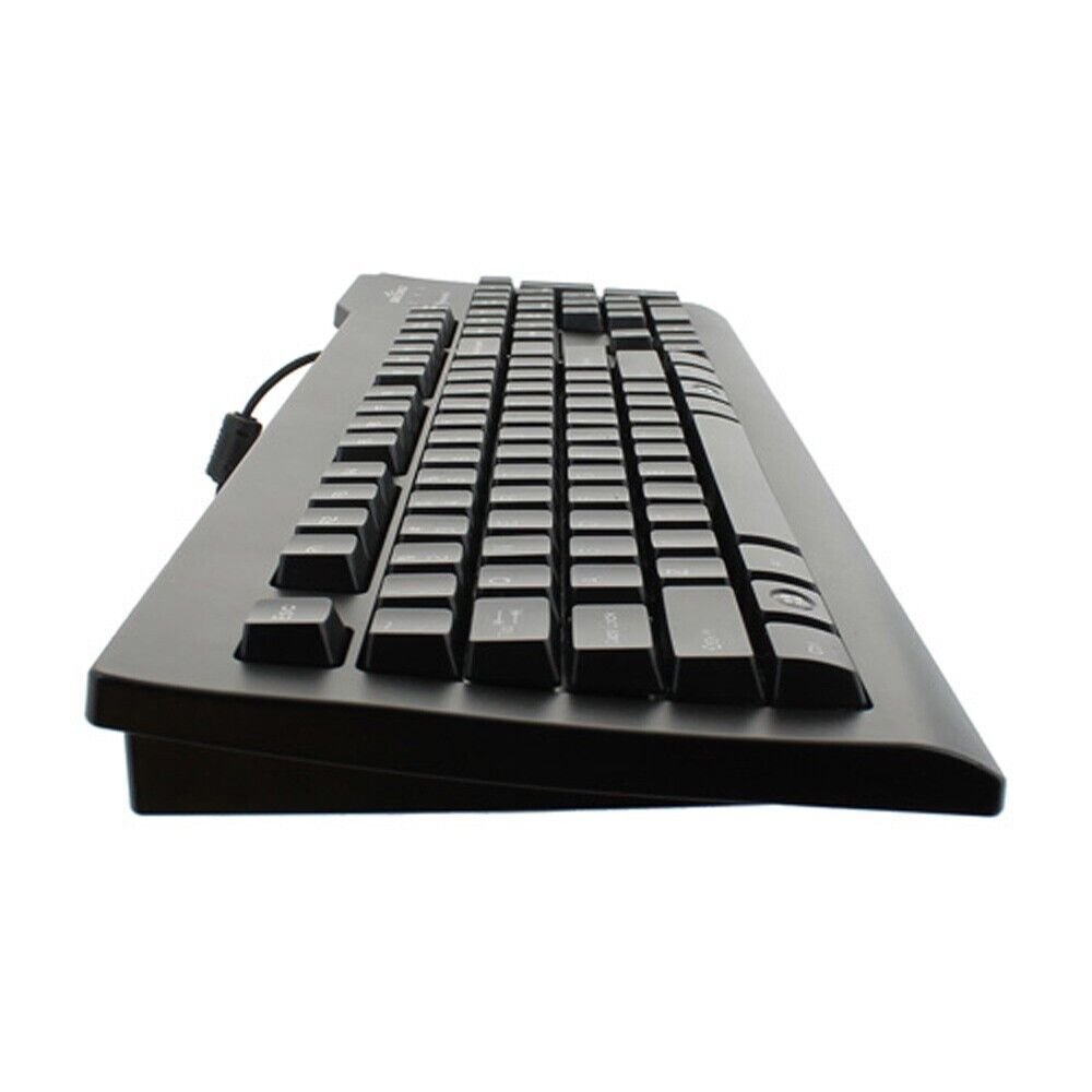 Seal Shield Silver Seal Black Waterproof Keyboard - SSKSV207L Used