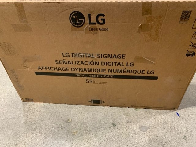 LG 55" 4K UHD Digital Signage Commercial IPS LED Display - 55UL3G-B