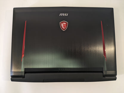 MSI G75 Titan 8RG 17.3" i9 8th 32GB 512GB+1TB SSHD Laptop - GT75 Titan 8RG-093 Reconditioned