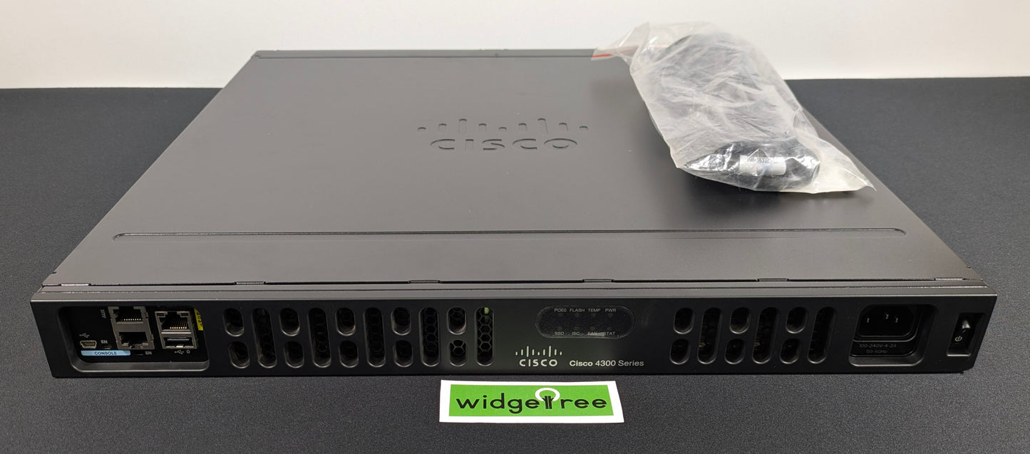 Cisco Integrated Services Gigabit Router - ISR4331/K9 V05 /  Reconditioned