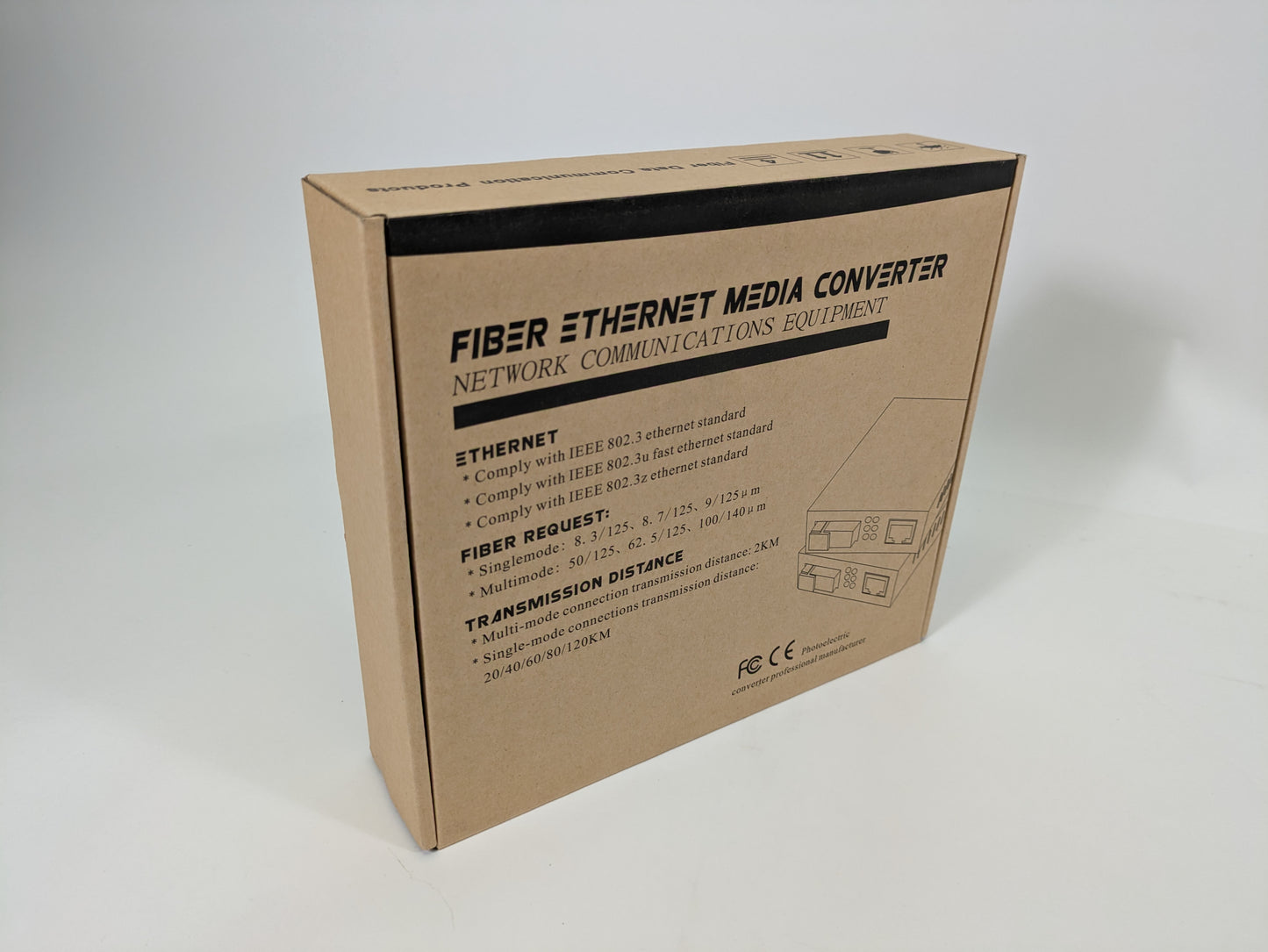 GESD Gigabit Fiber Ethernet Media Converter - X002OUIM5F