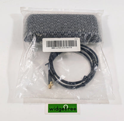Mobile Mark 2-in-1 Low Profile MIMO LTE Antenna - LLP202-3C3C-BLK-36 /  New
