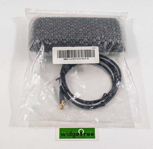 Mobile Mark 2-in-1 Low Profile MIMO LTE Antenna - LLP202-3C3C-BLK-36 /  New