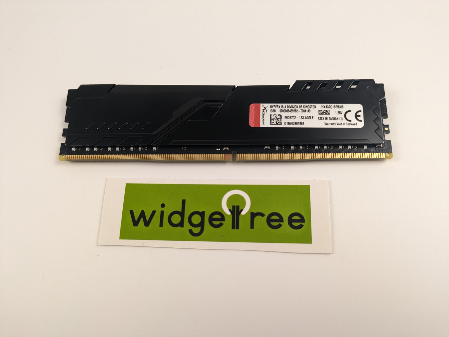 HyperX FURY 8GB DDR4 3200 Desktop Memory Module - HX432C16FB3/8 Reconditioned