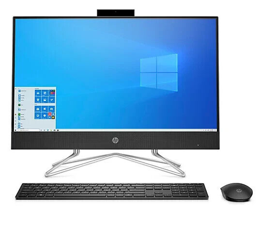 HP 24" Touch All-in-One Computer AMD 256GB SSD - 24-df0032ds