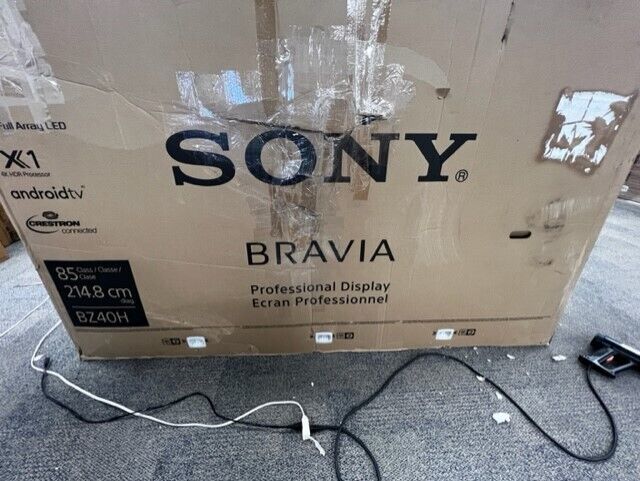 Sony BRAVIA 85" 4K Digital Signage & Conference Room Display - FW85BZ40H