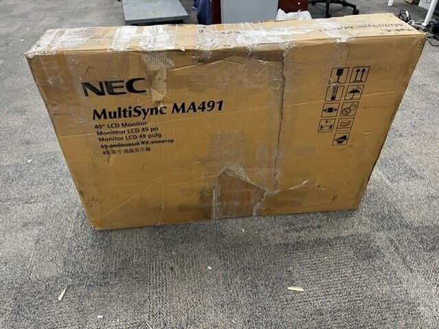 NEC 49" 4K Commercial PCAP Touchscreen - MA491-PT