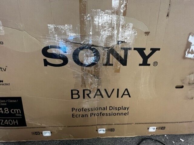 Sony BRAVIA 85" 4K Digital Signage & Conference Room Display - FW85BZ40H