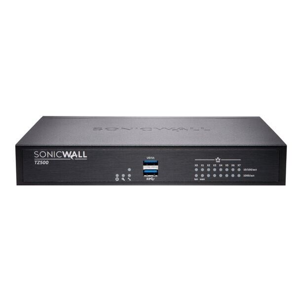 SonicWall TZ500 01-SSC-0211 Network Security/Firewall Appliance - 8 Port - 10/10