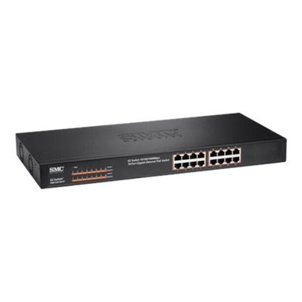 Edgecore Ez Switch SMC-GS1601P Ethernet Switch - 16 Ports