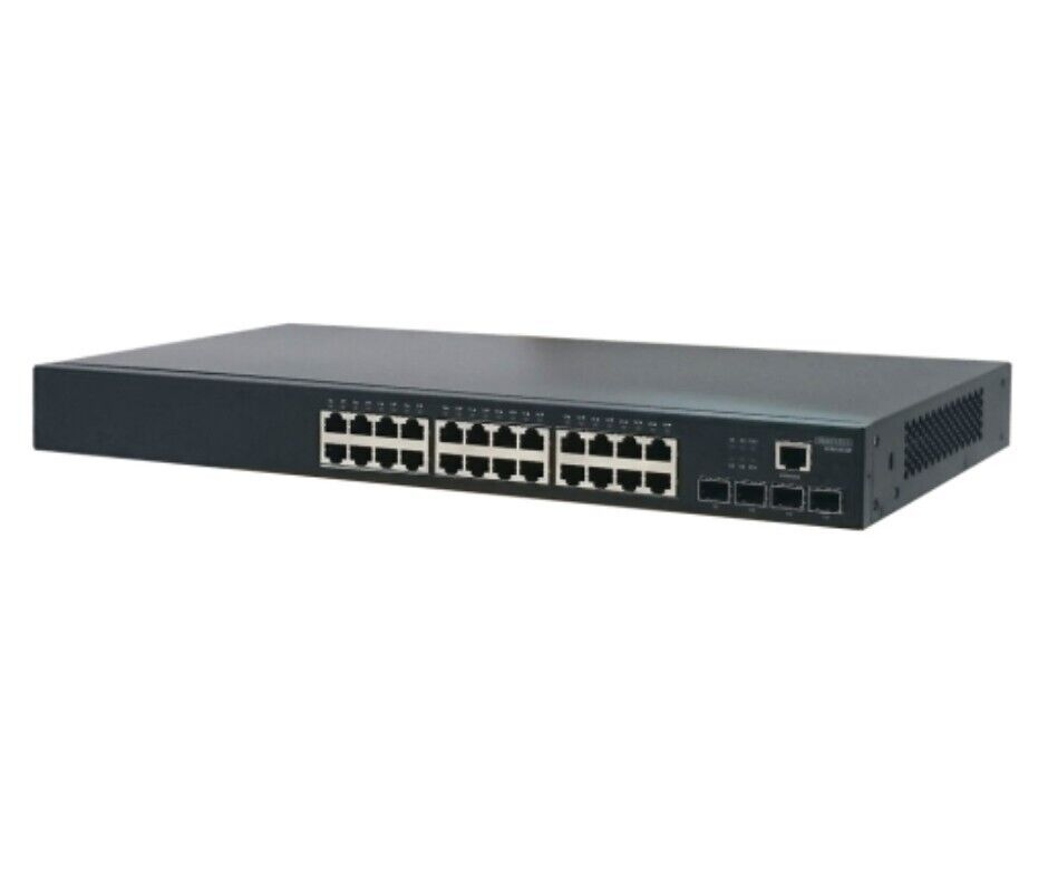 Edgecore Gigabit Ethernet switch 28 ports - EU and UK power cord ECS4120-28T EUK