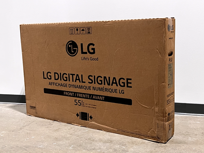 LG 55SE3KE-B 55 in. Full HD Commercial Display with Built-in Speakers, Black