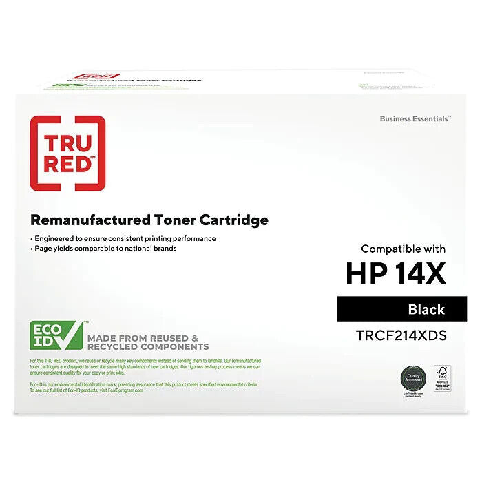 TRU RED Remanufactured Black Extra High Yield Toner Cartridge Replacement for HP