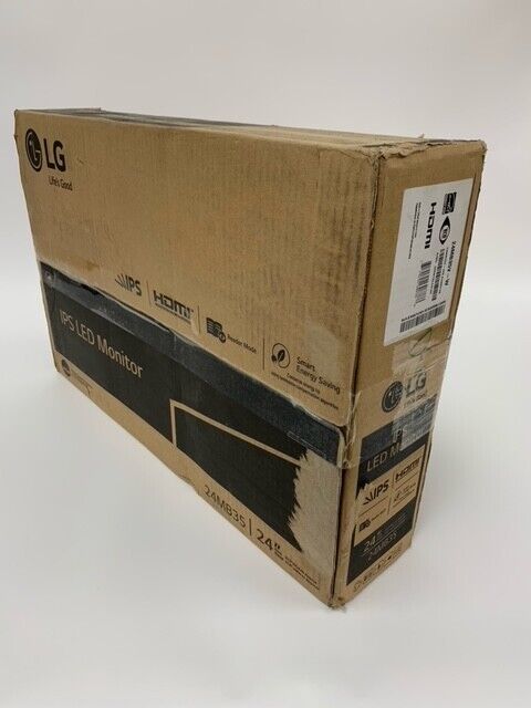 LG 24MB35V-W 24" 16:9 IPS Monitor *Brand New Open Box*